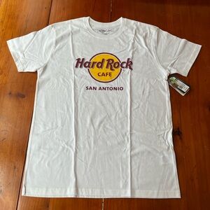 Hard Rock Cafe San Antonio White T-shirt NEW WITH TAGS